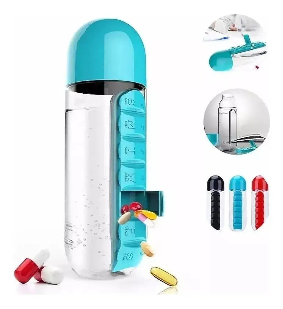 Botella De Agua Con Patillero De 600ML