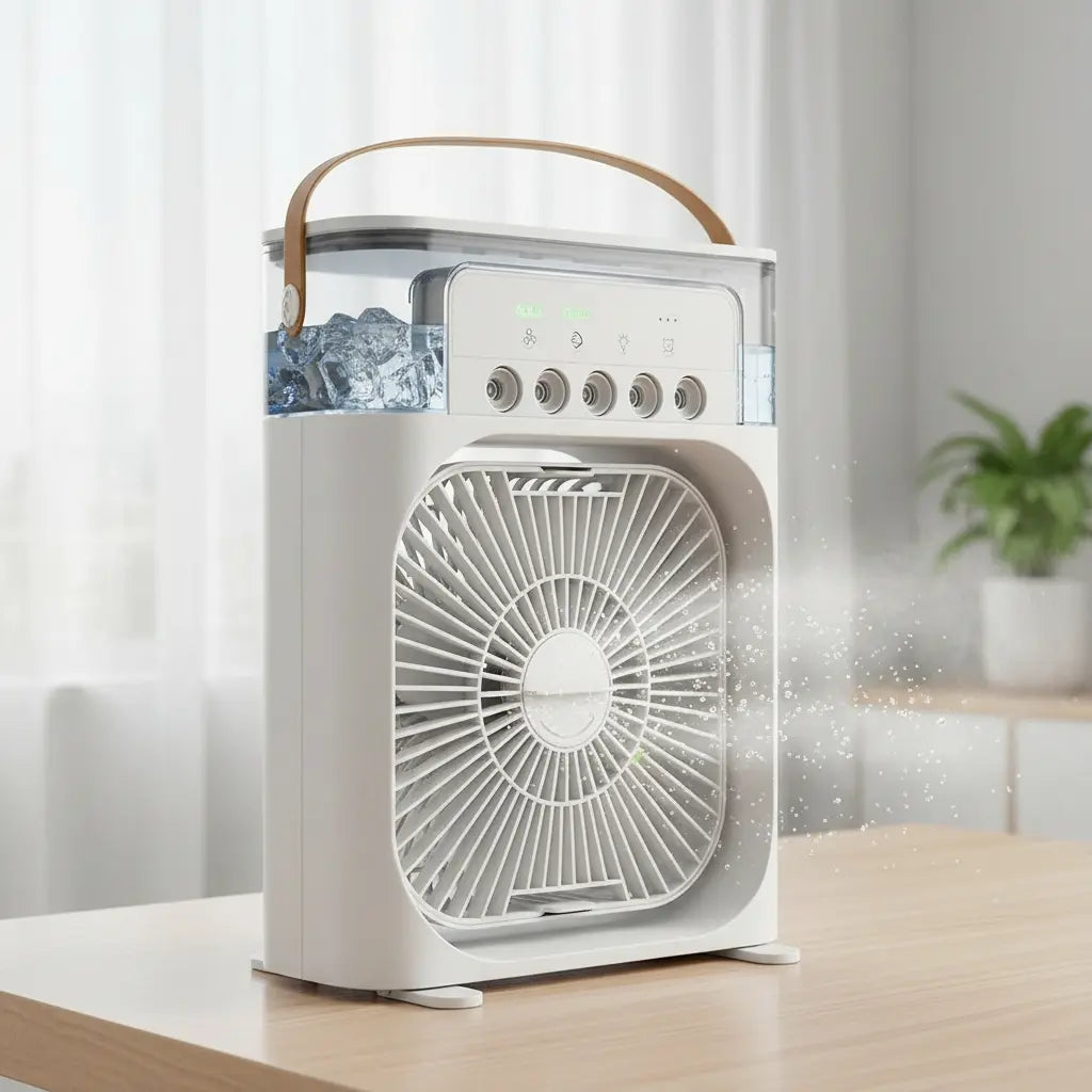 Ventilador Humidificador Aire  2 en 1