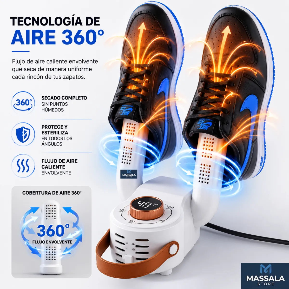 Secador de Zapatos Calentador