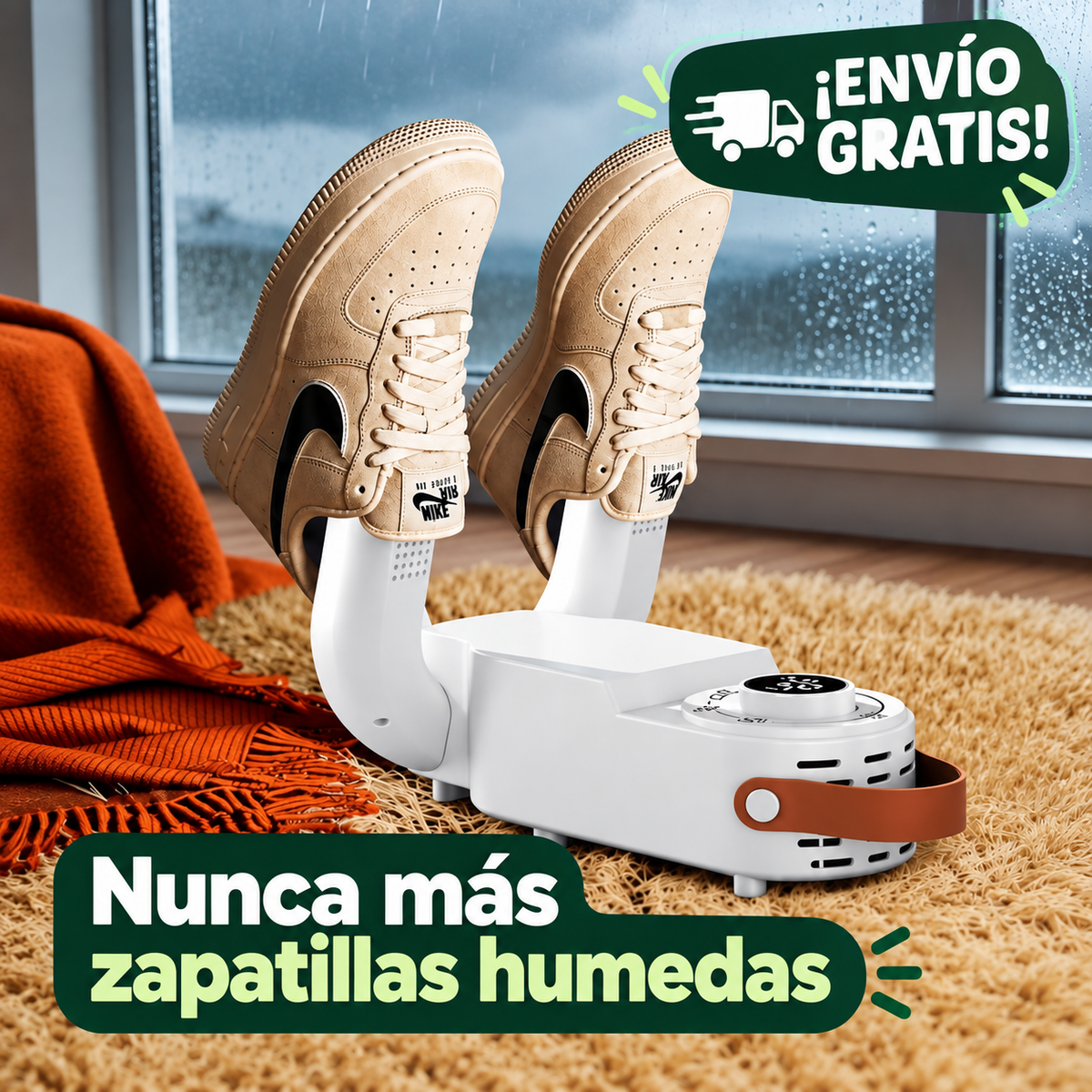 Secador de Zapatos Calentador