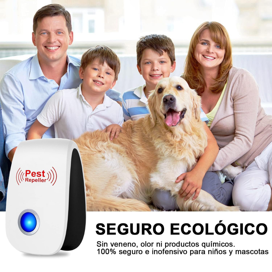 Pack 2 Repelentes Ultrasonicos Plagas