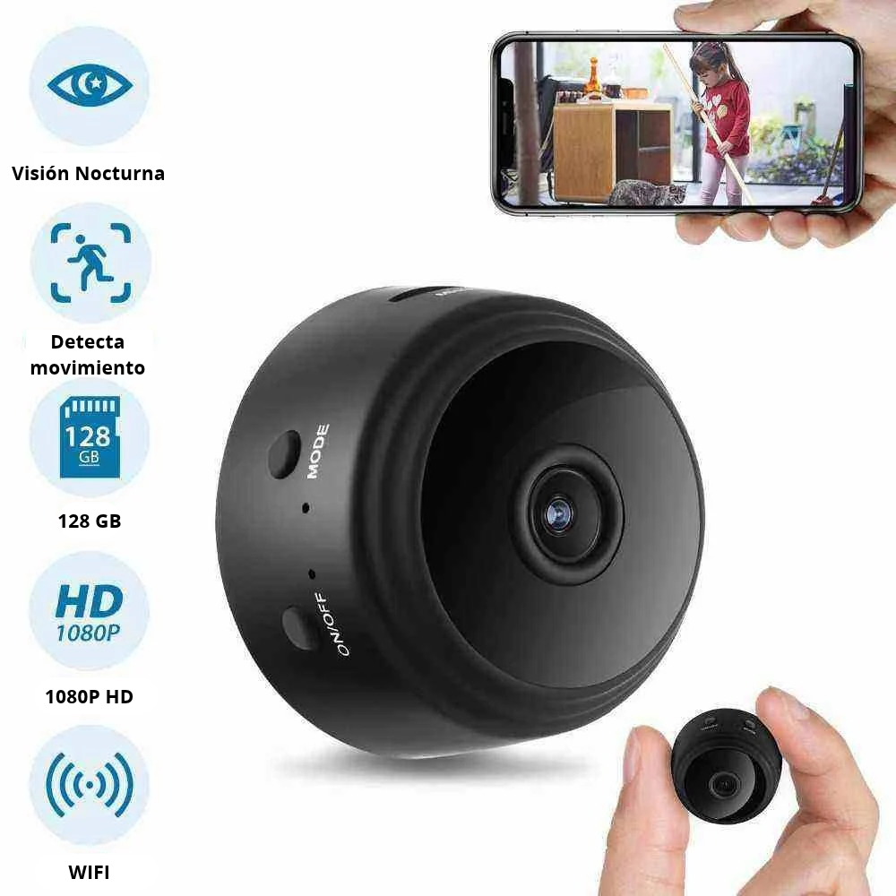 Mini Camara Espia De Seguridad